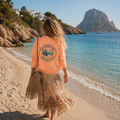 Sudadera camper Melocotón