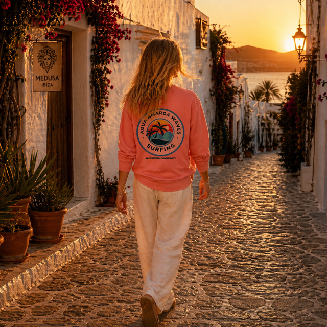 Sudadera Coral