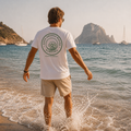 Camiseta waves verde