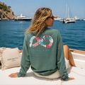 Sudadera Waves verde