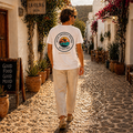 Camiseta waves palmeras